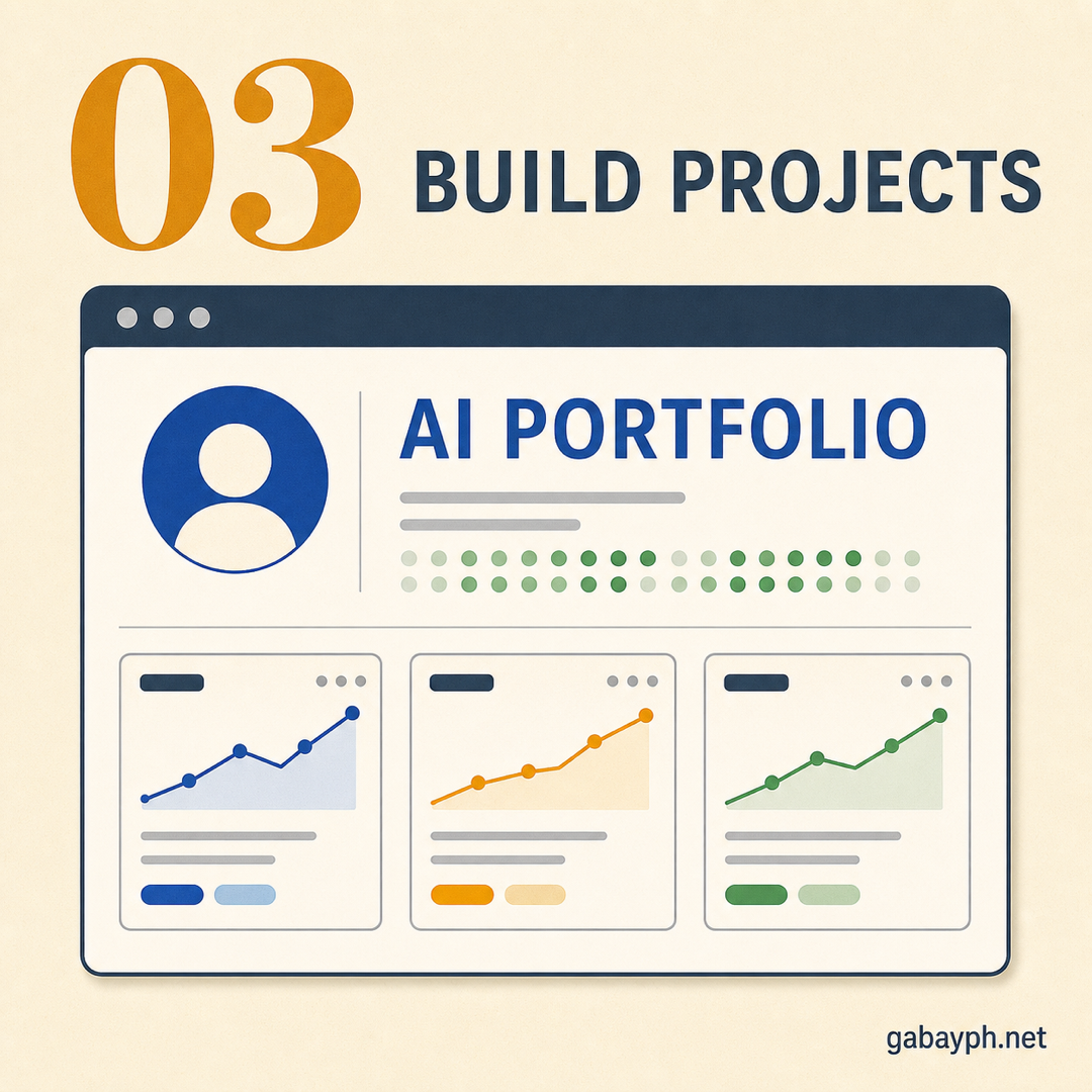 Fact 3: Build a portfolio with AI projects on GitHub