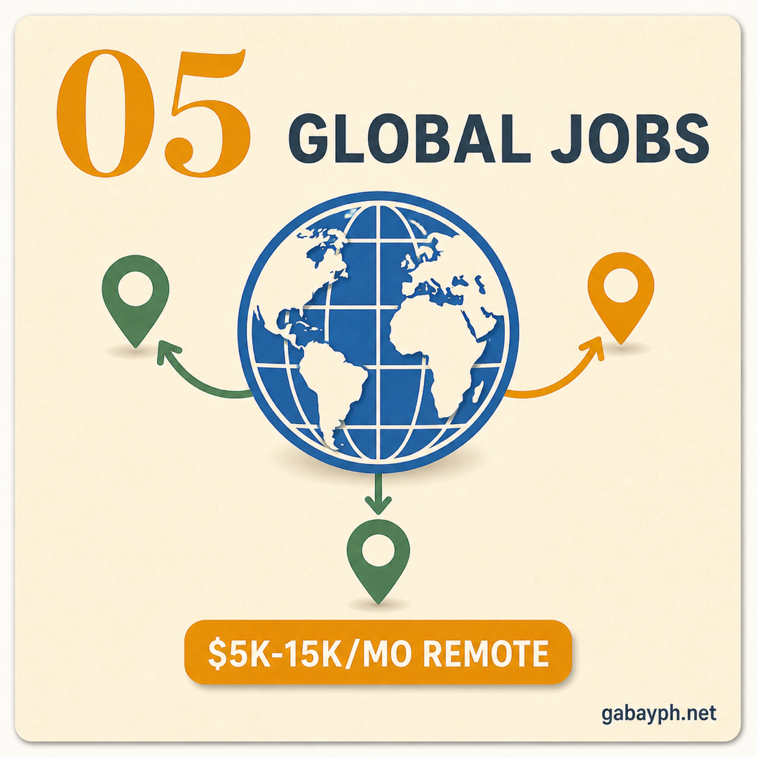 Fact 5: Global remote jobs pay $5K-15K/month