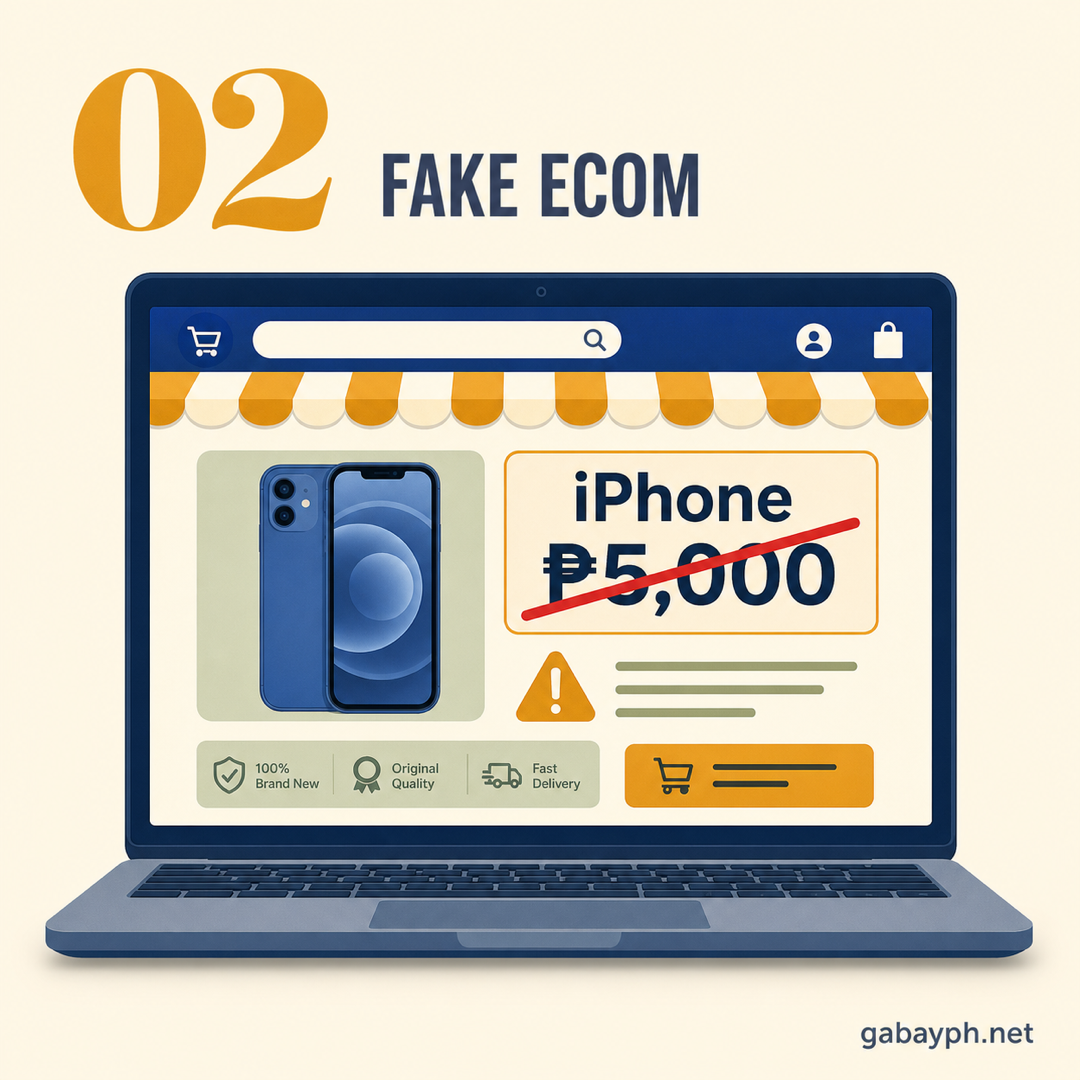 Pattern 2: Fake e-commerce sites — unrealistic prices