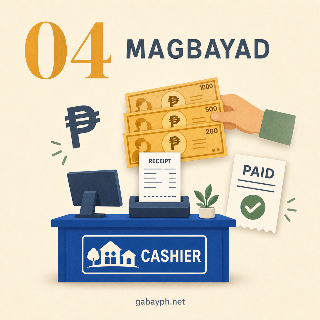 Step 4: Magbayad ng fee