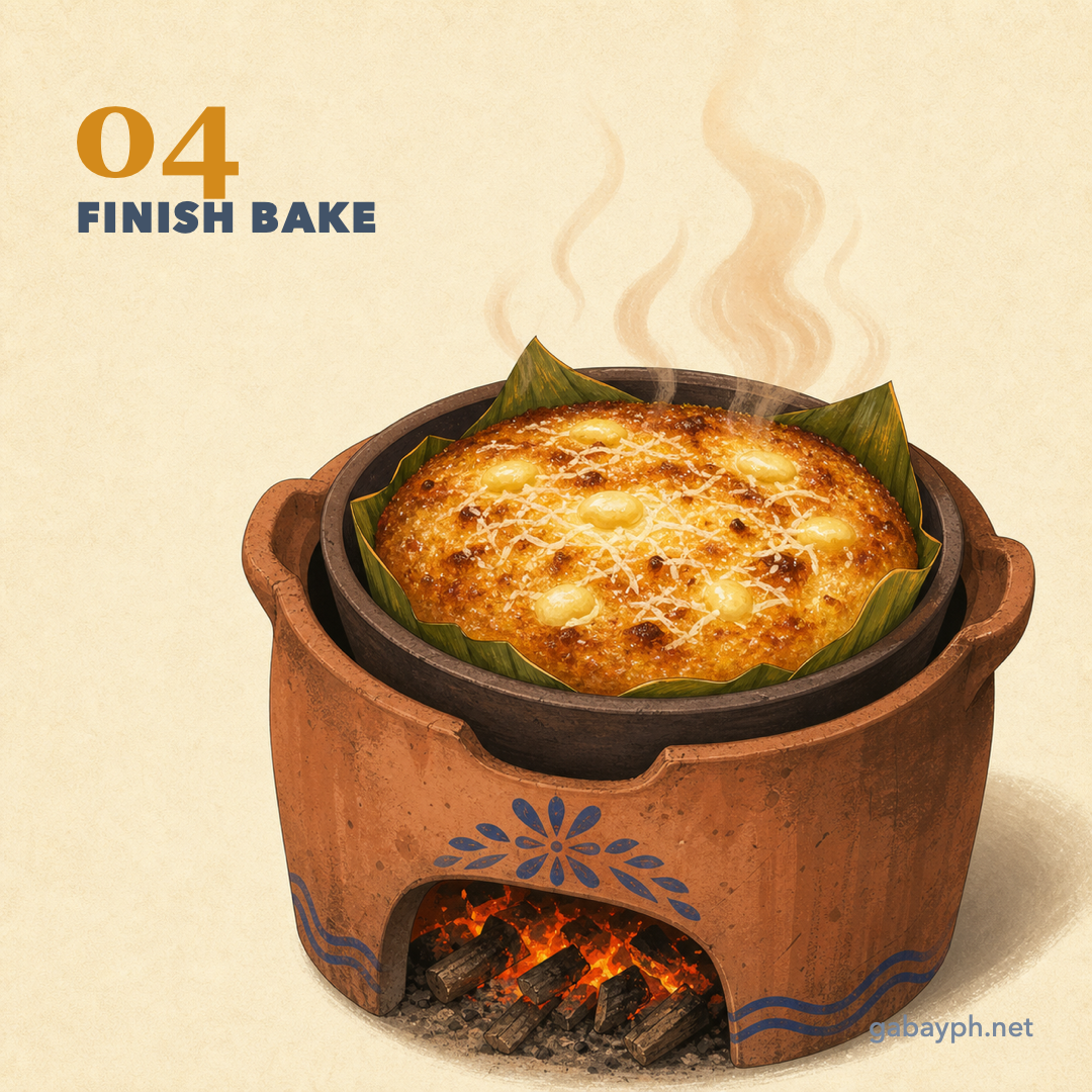 Step 4: Finish baking until golden brown