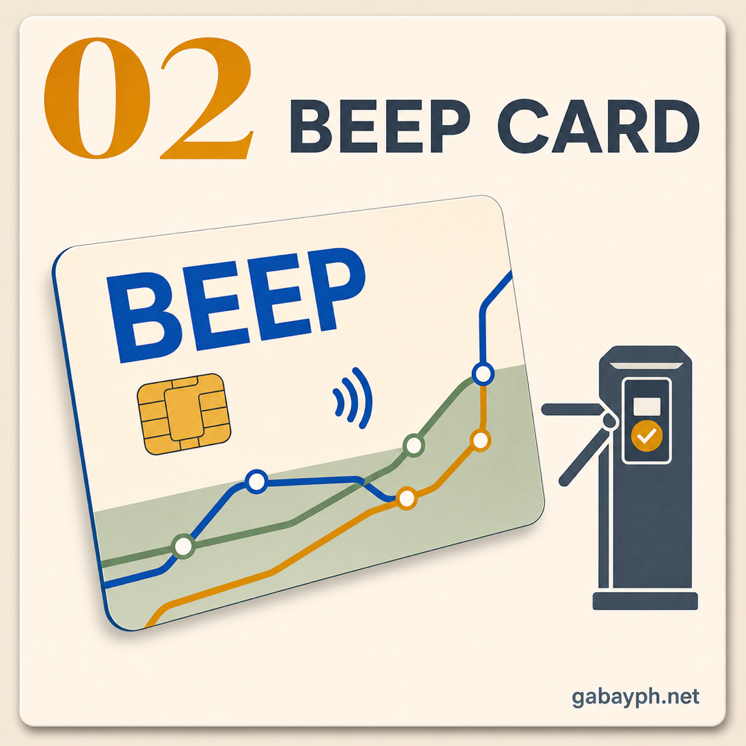 Fact 2: Get a Beep card for trains and buses