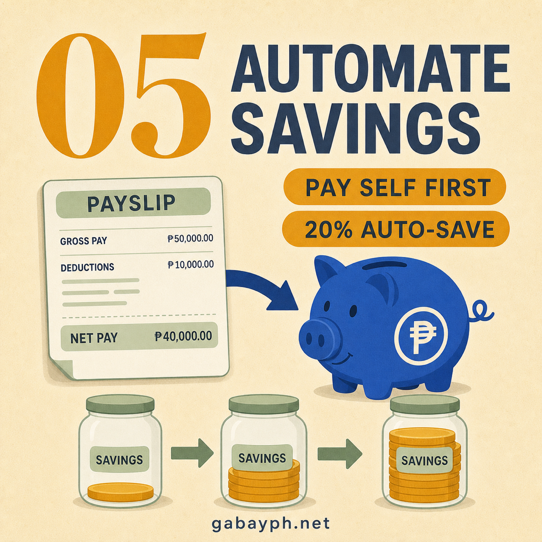 Fact 5: Automate 20% savings — pay yourself first