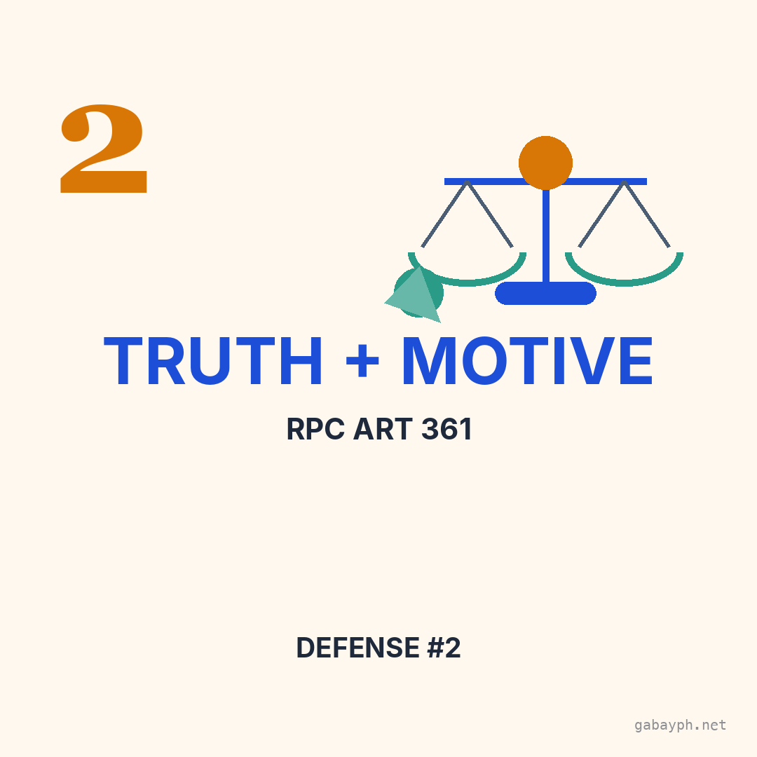 Fact 2: Cyber libel = libel through a computer system under RA 10175