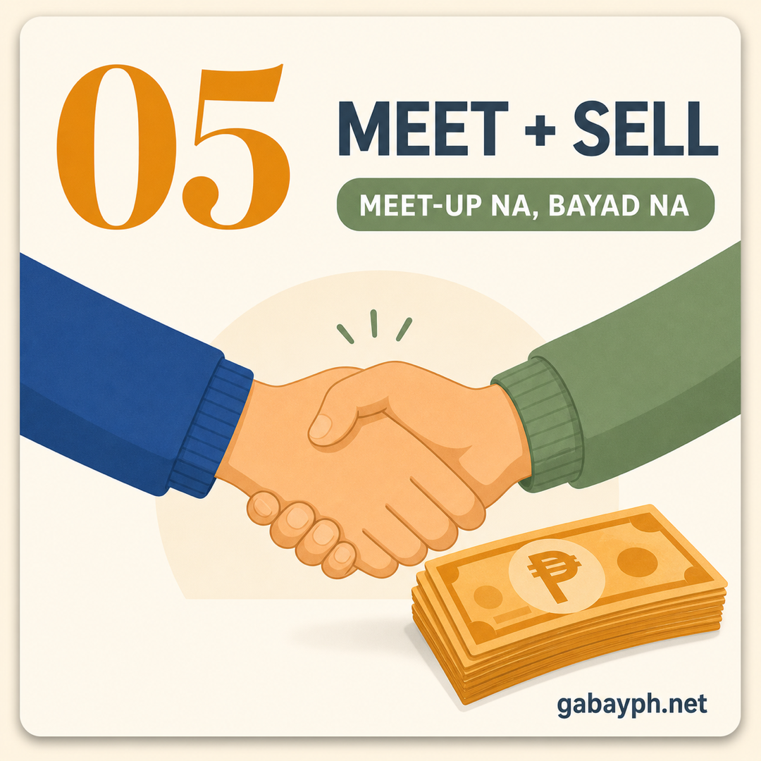 Step 5: Meet up safely and get paid