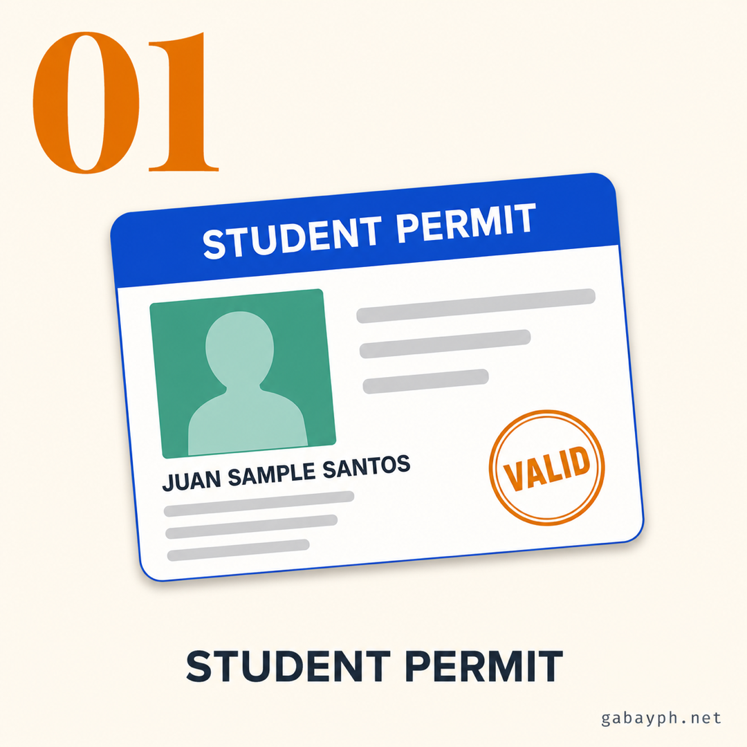 Step 1: Kumuha ng Student Permit sa LTO