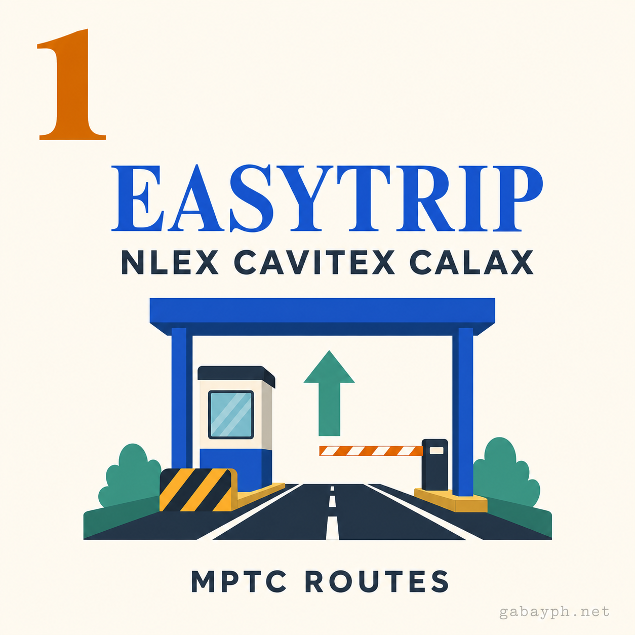 Fact 1: Easytrip = MPTC (NLEX/CAVITEX). Autosweep = SMC (SLEX/Skyway)
