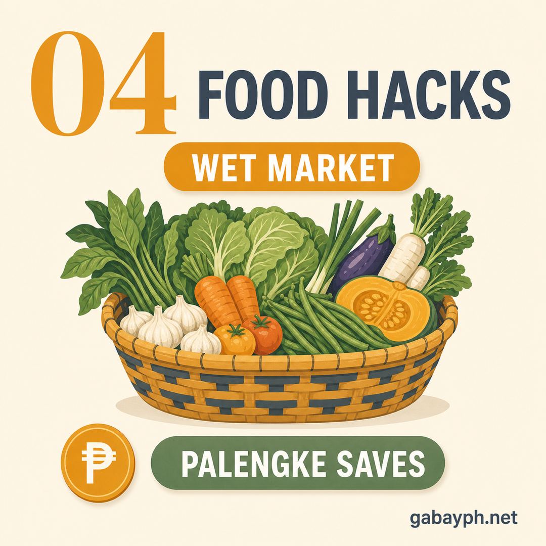 Fact 4: Shop at the wet market for cheaper food
