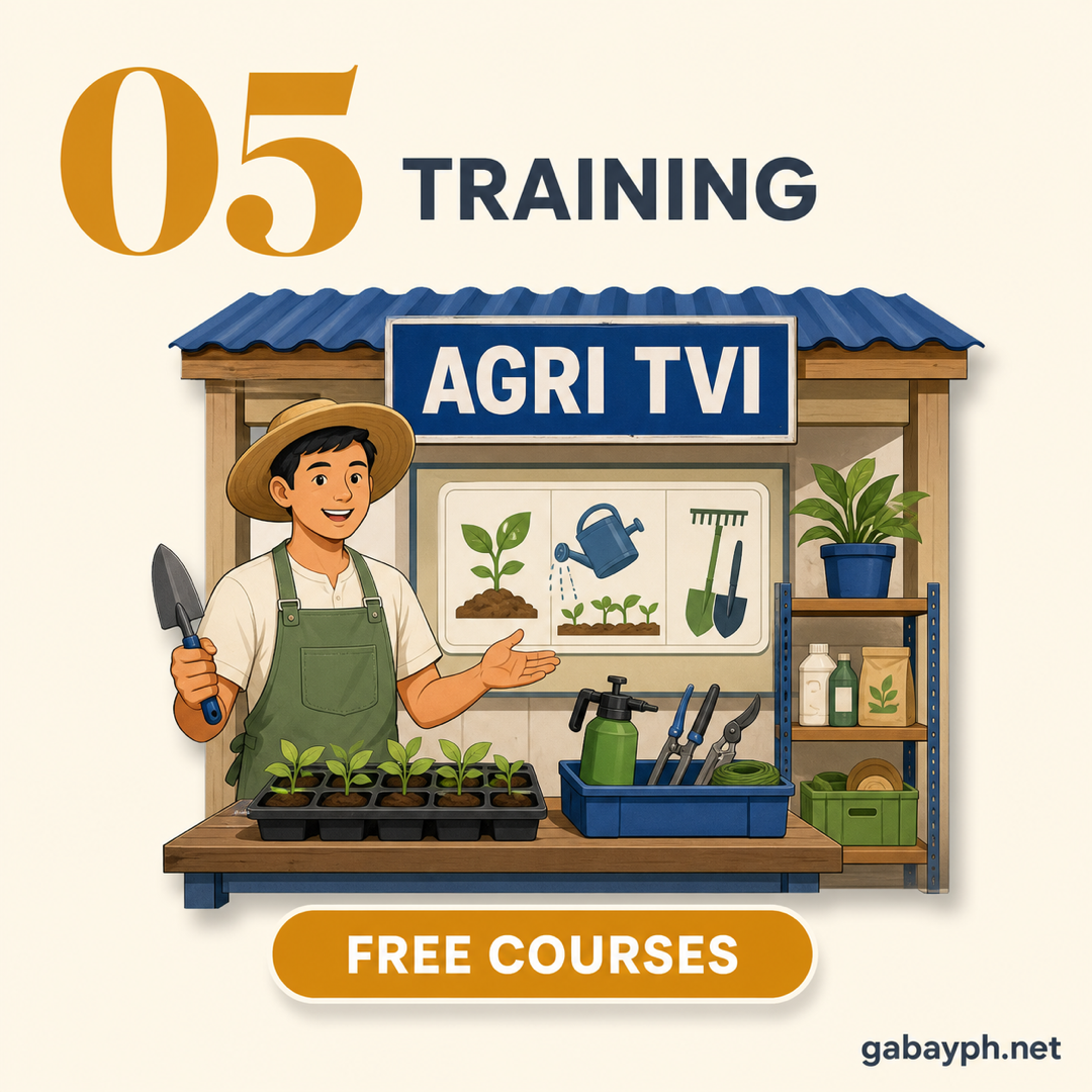 Fact 5: Free agri training via TESDA TVI