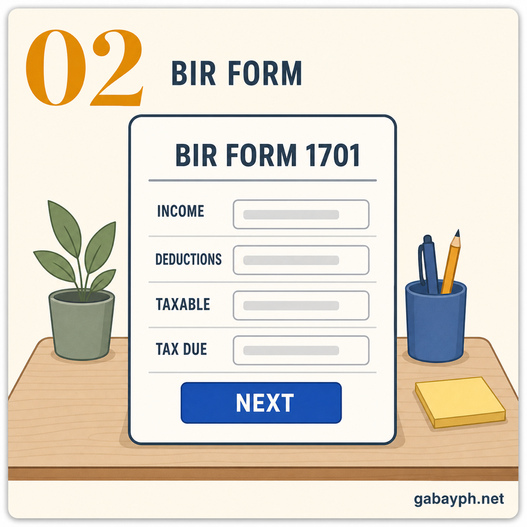 Step 2: Kunin ang tamang BIR form