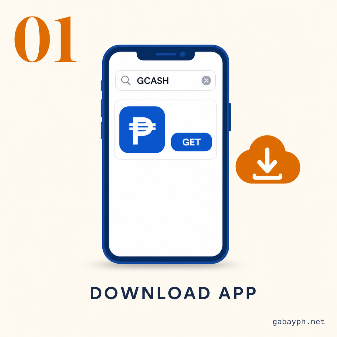 Step 1: Download the GCash app from the official app store
