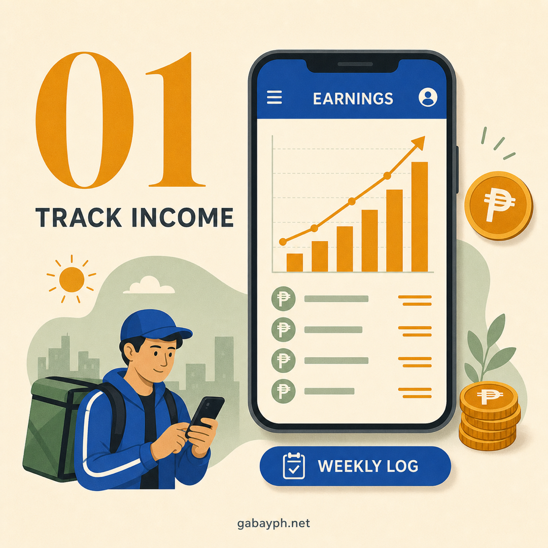 Fact 1: Track every peso of income weekly