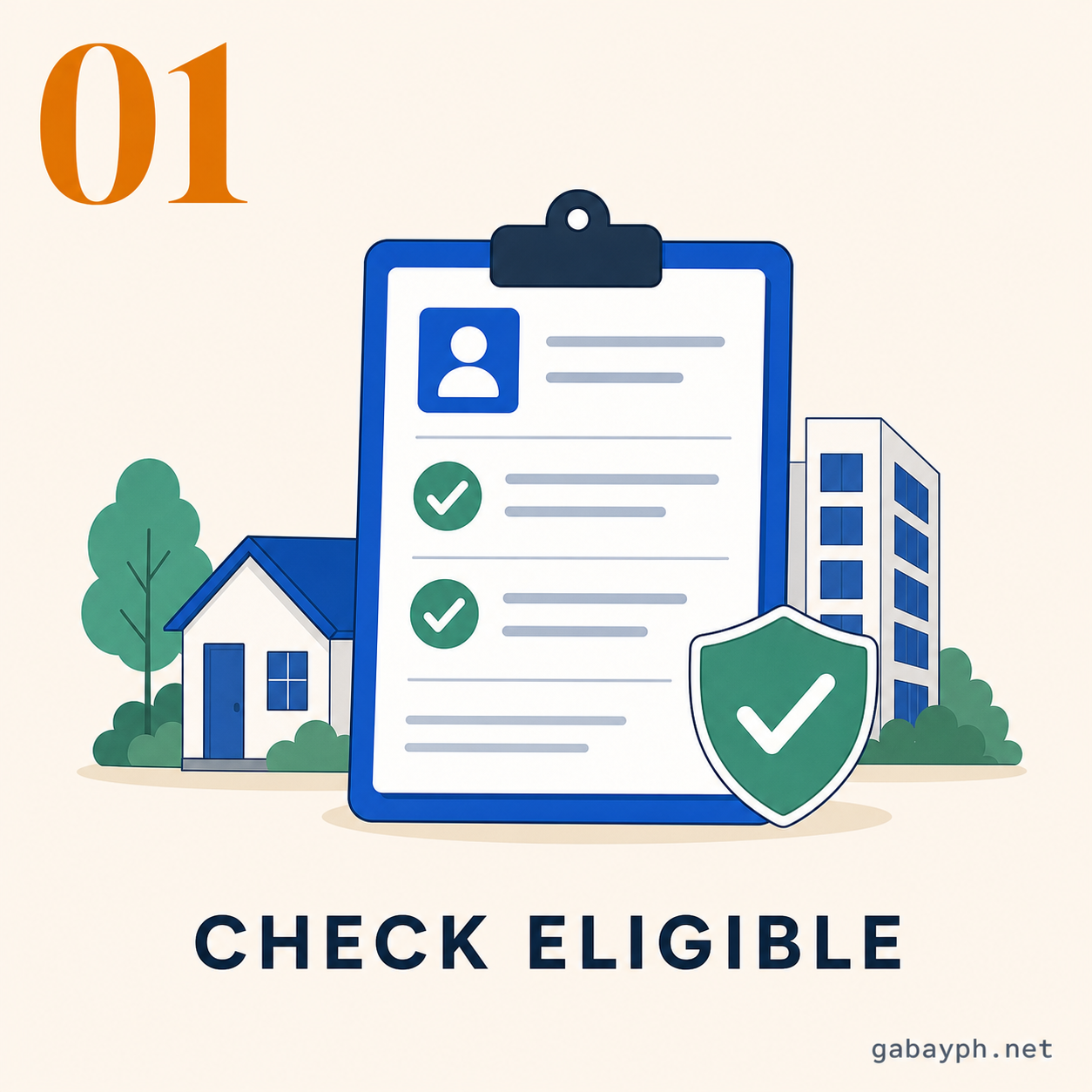 Step 1: Check eligibility — premium standing and service years