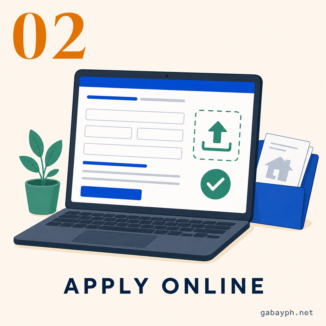Step 2: Apply online via GSIS Touch or eGSIS portal