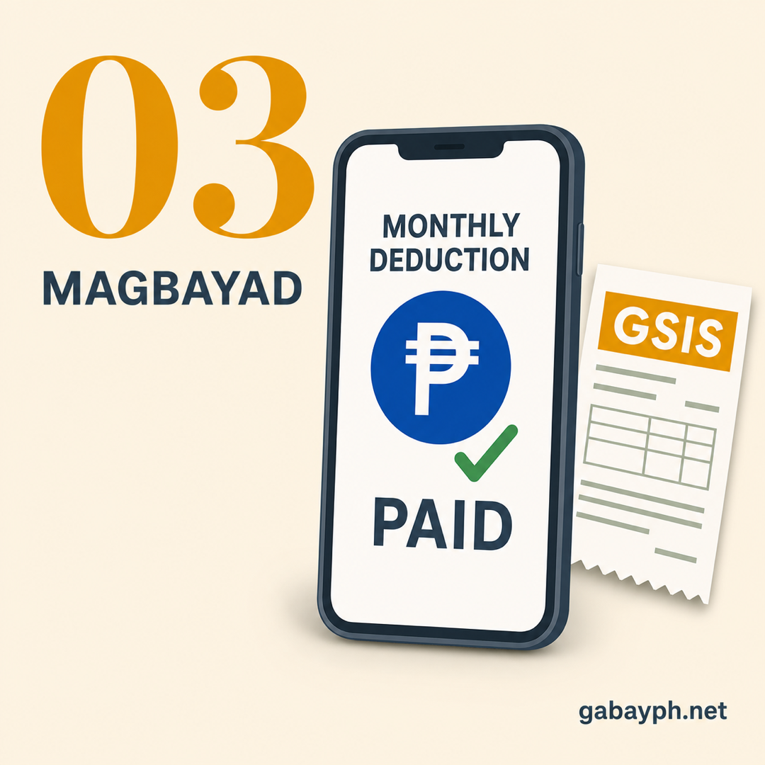 Step 3: Magbayad ng monthly contribution via payroll