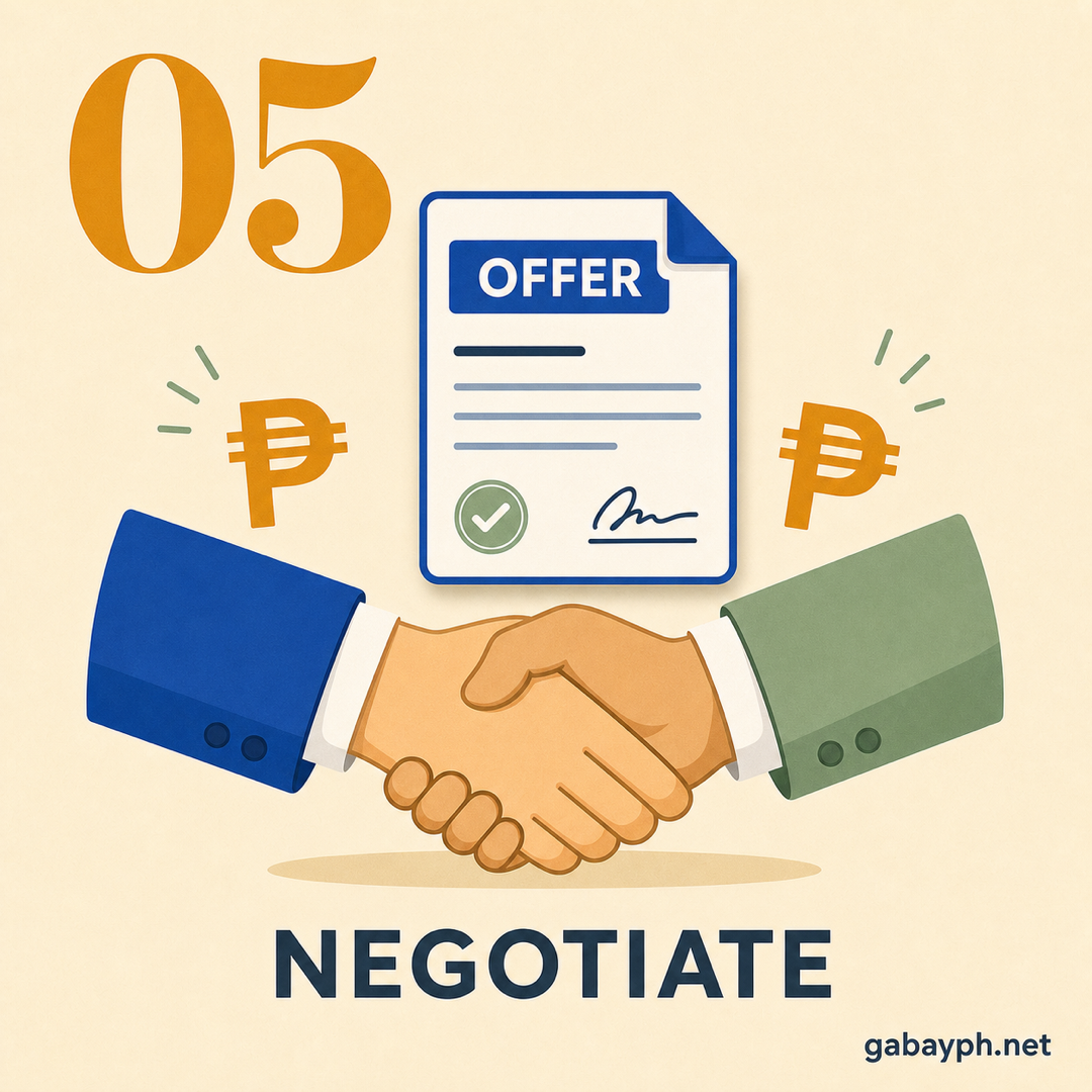 Fact 5: Negotiate salary at the offer stage