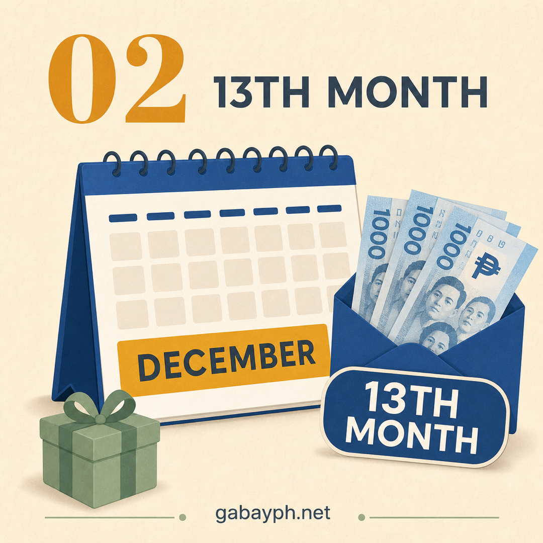 Fact 2: 13th month pay — guaranteed by RA