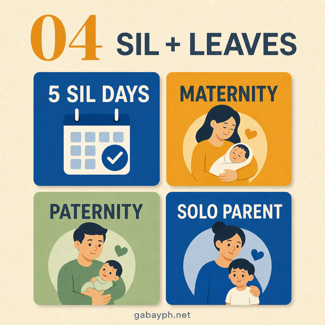 Fact 4: SIL + maternity, paternity, solo-parent leaves