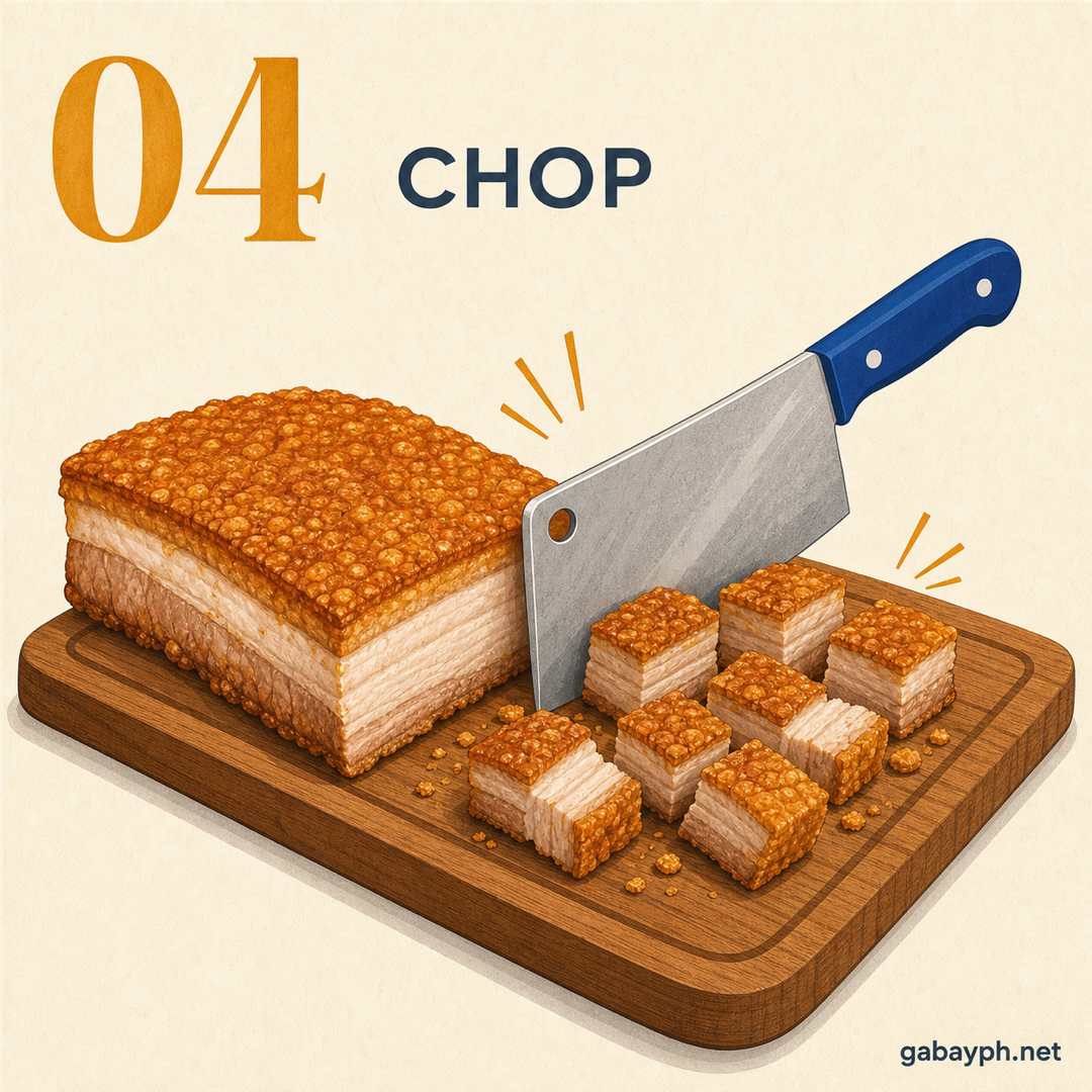 Step 4: Rest and chop into bite-sized pieces
