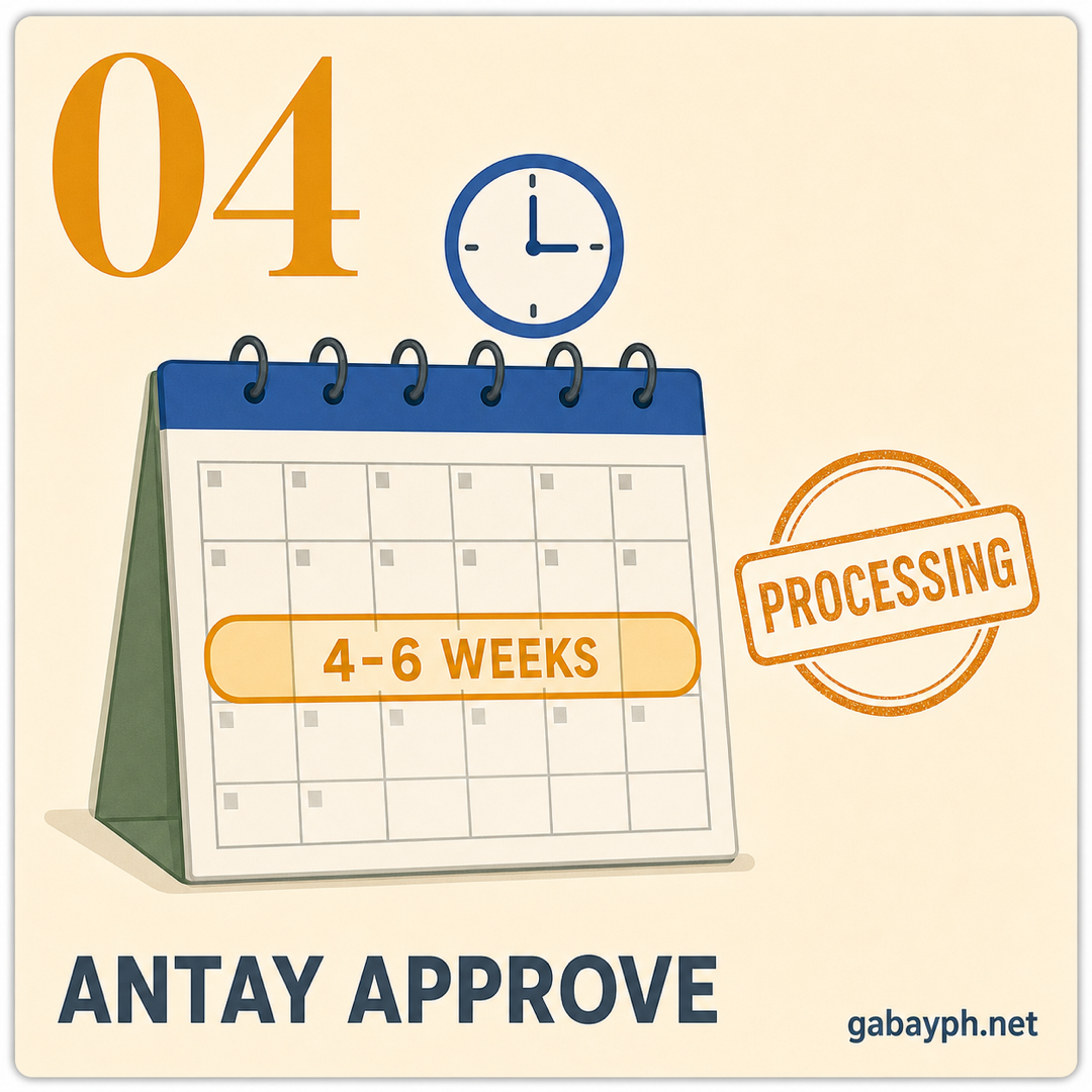 Step 4: Antayin ang LCR processing at approval