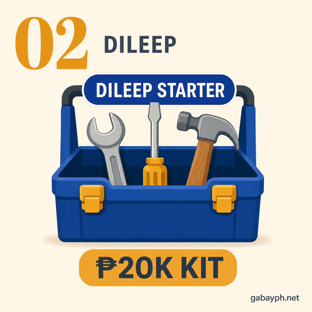 Fact 2: DILEEP starter kit — ₱20K toolkit grant