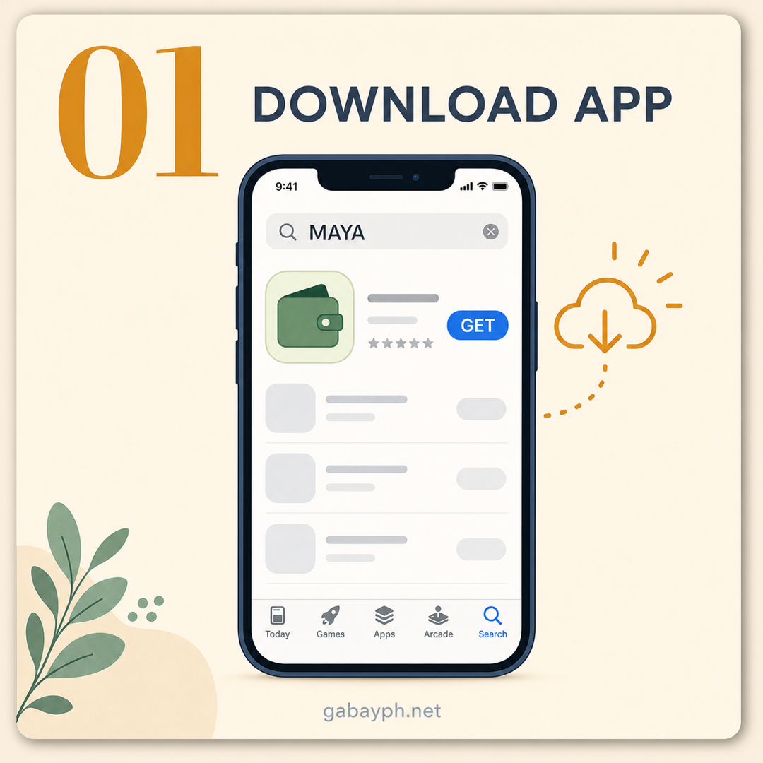 Step 1: Download the Maya app from the official app store