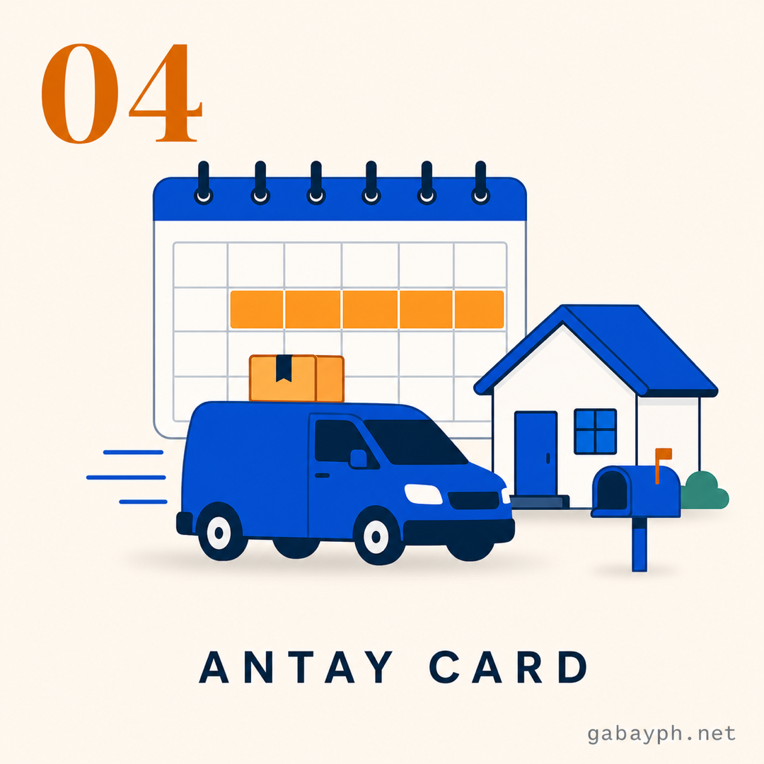 Step 4: Antayin ang physical card delivery via PHLPost