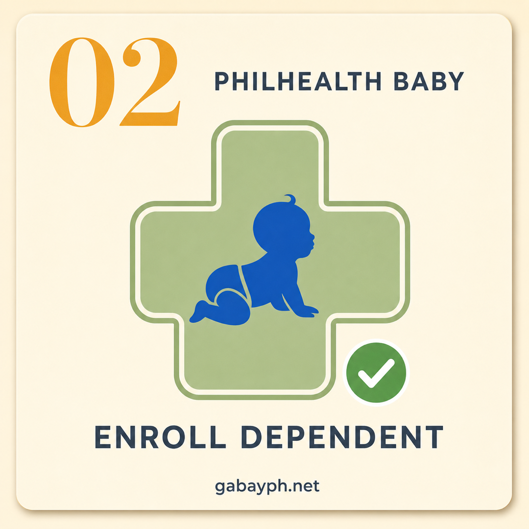 Fact 2: Enroll baby as PhilHealth dependent