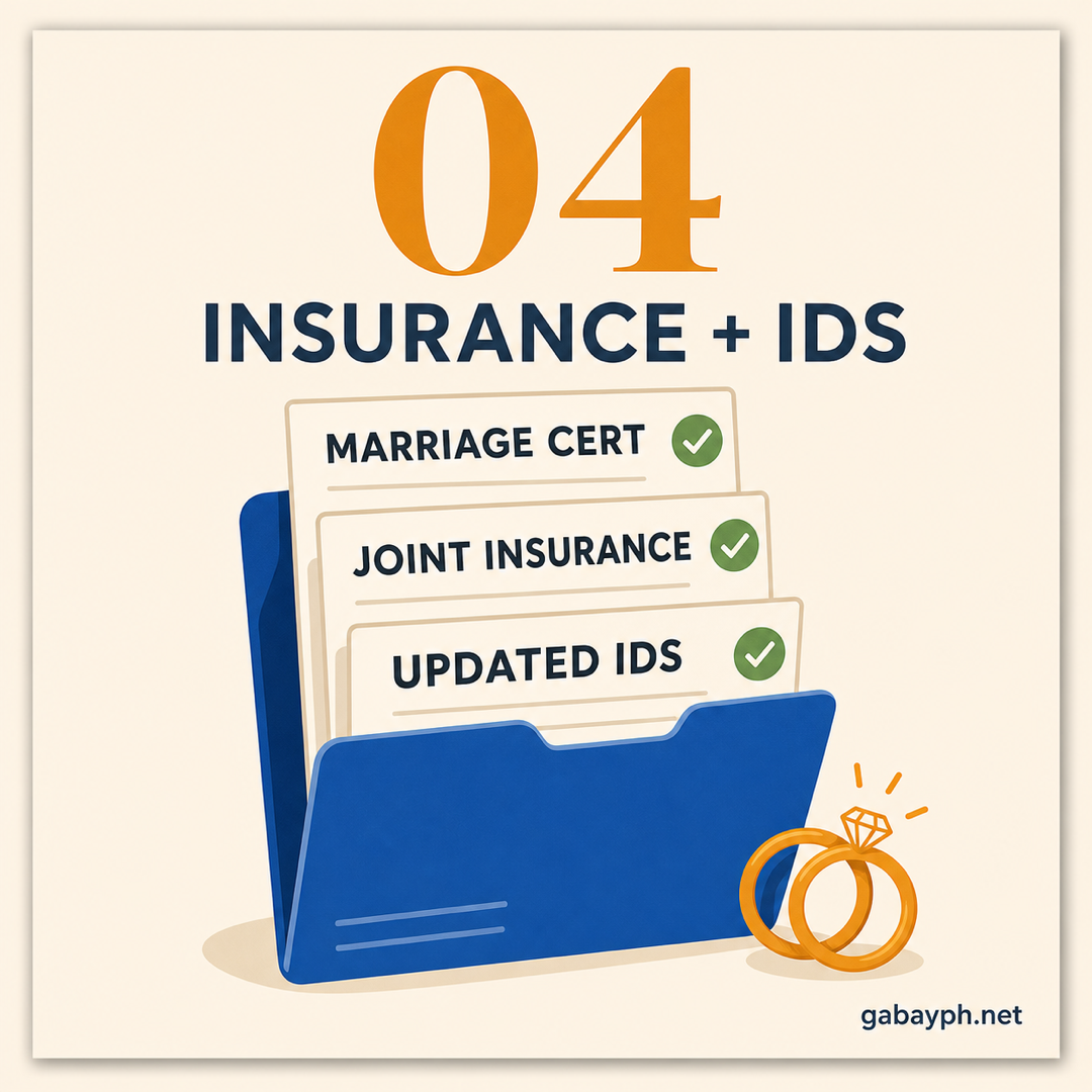 Fact 4: Update insurance, IDs, and beneficiaries