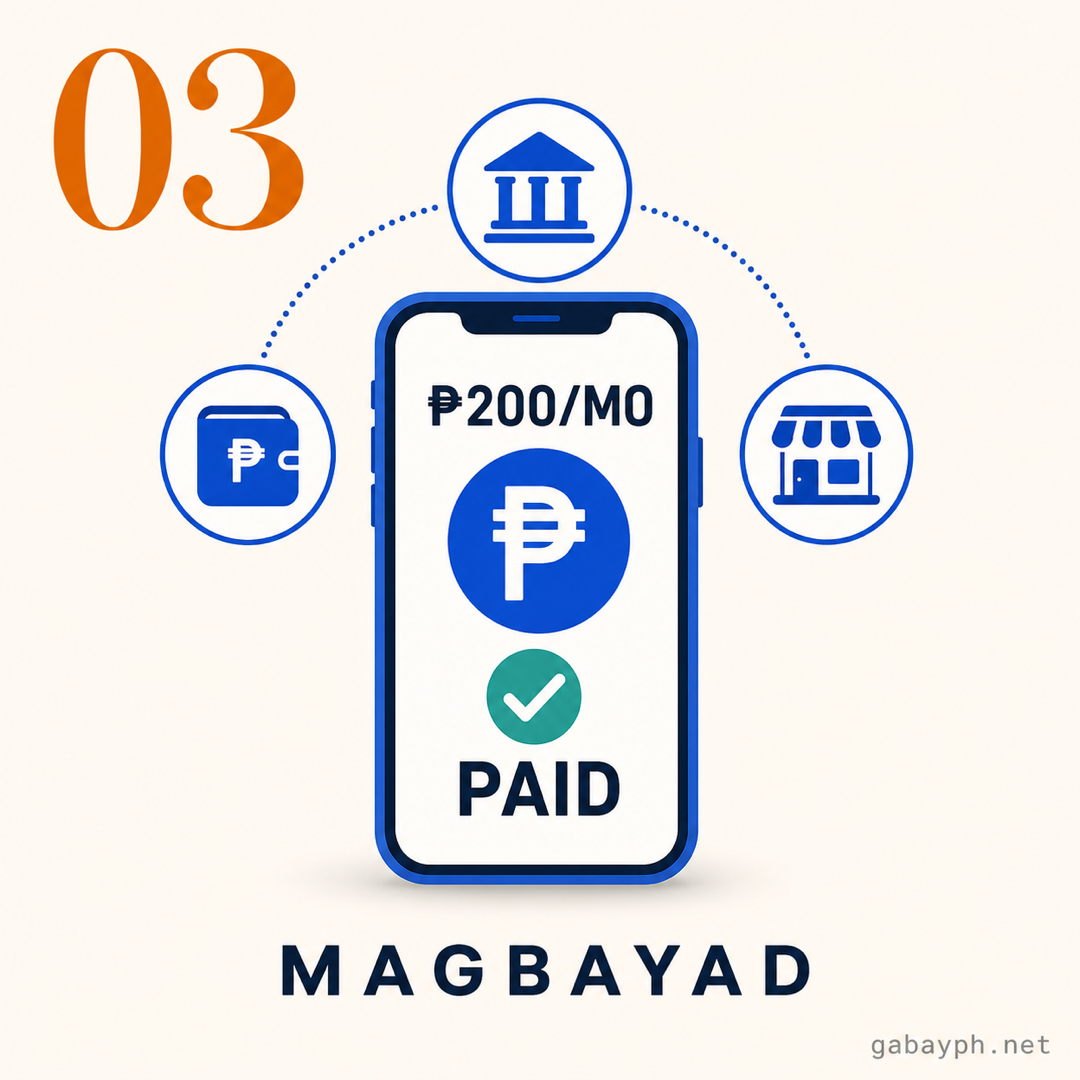 Step 3: Magbayad ng minimum monthly contribution