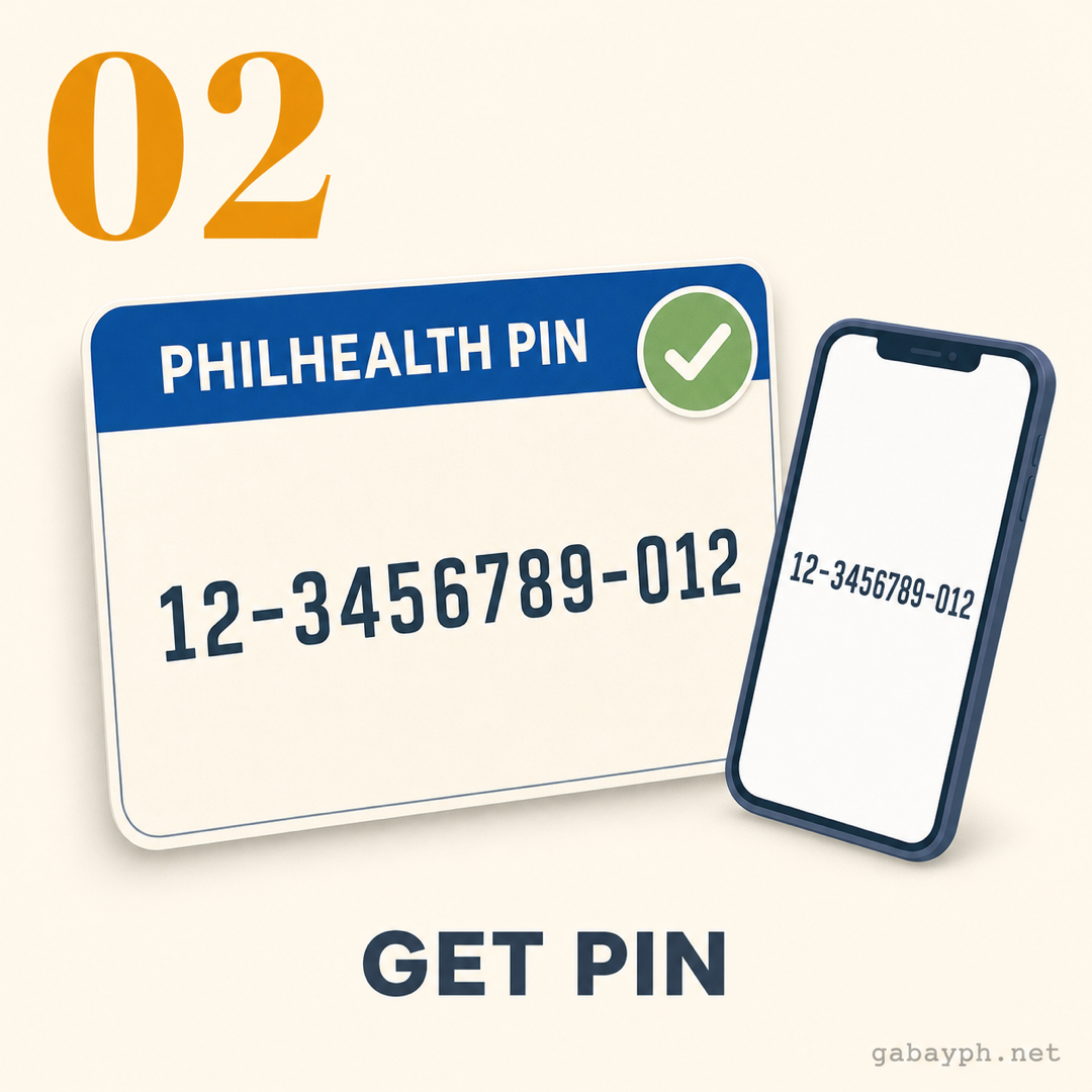 Step 2: Tanggapin ang 12-digit PhilHealth PIN