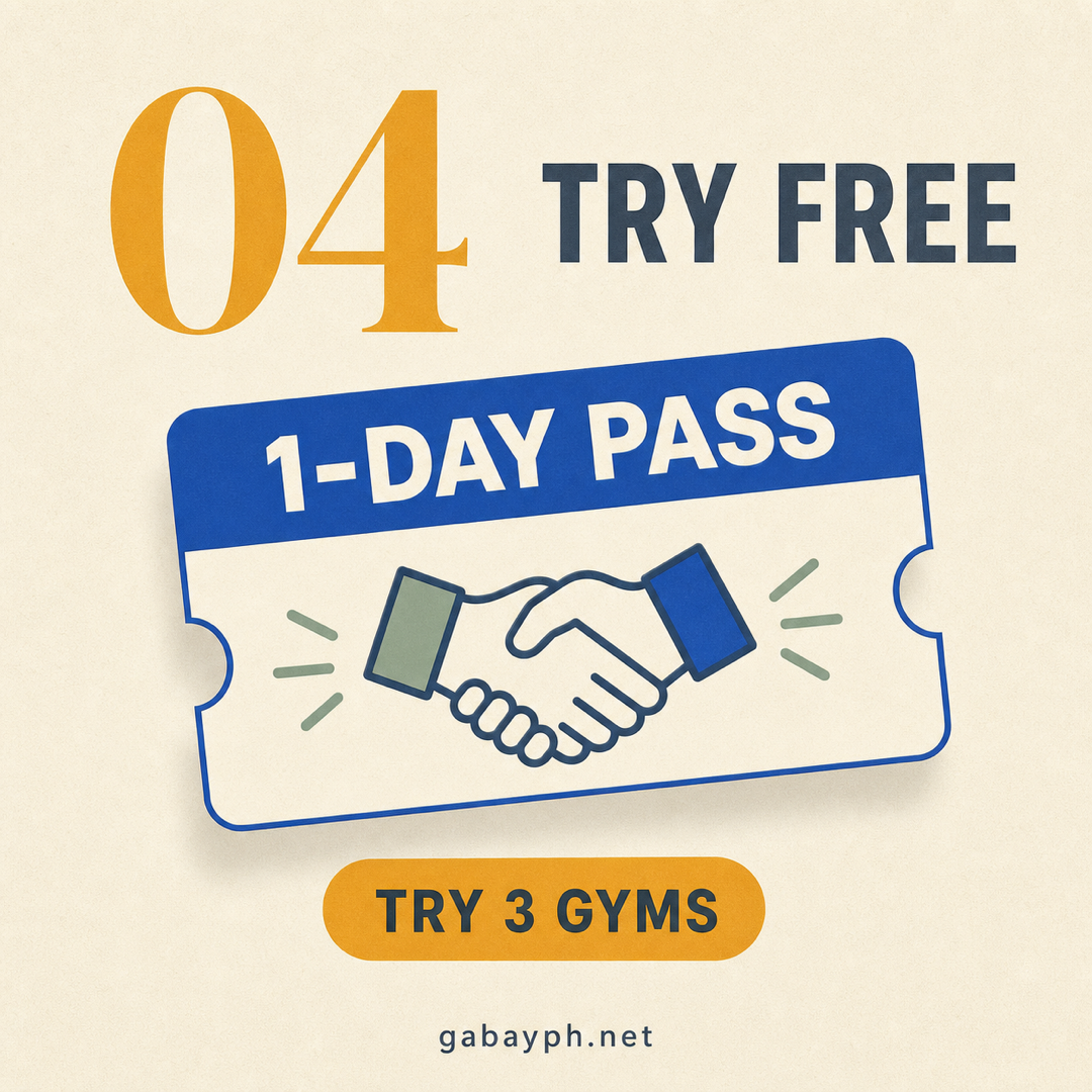 Fact 4: Try a free 1-day pass at 3 gyms before deciding