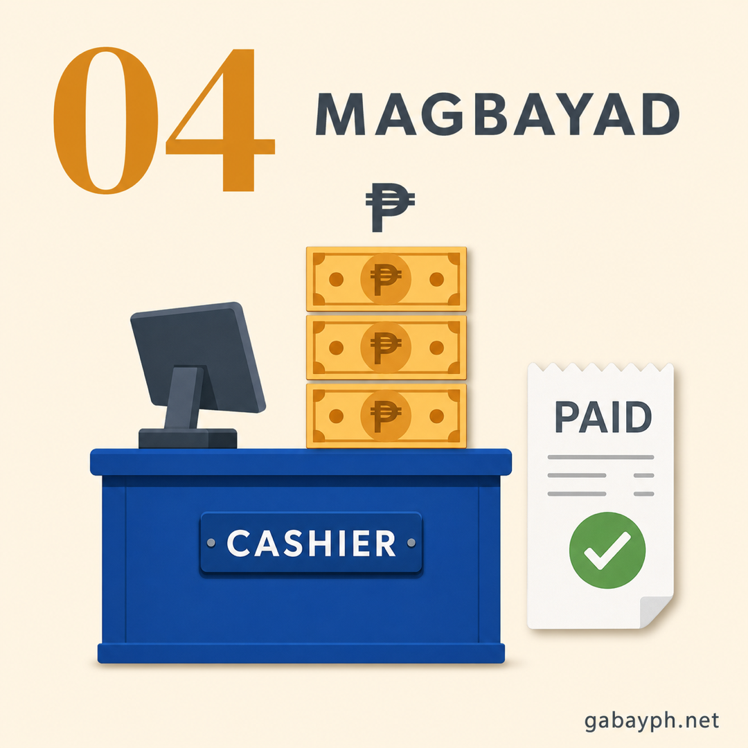 Step 4: Magbayad ng clearance fee