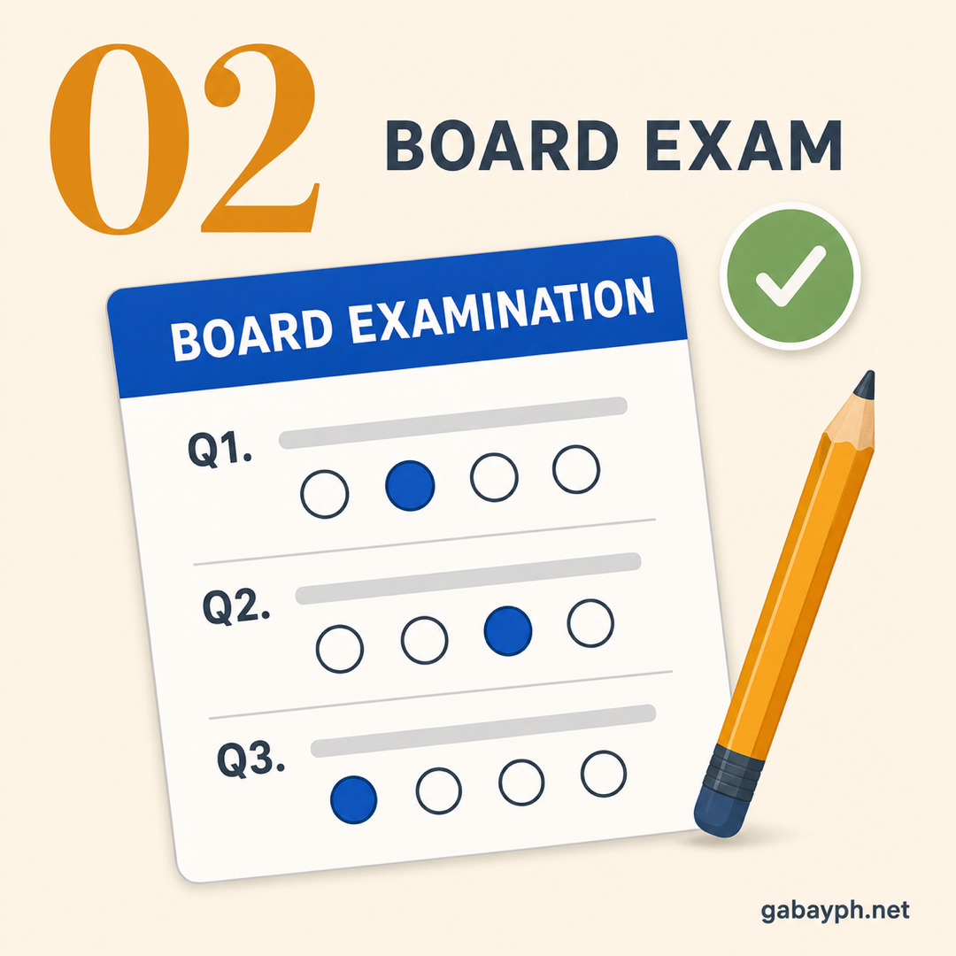 Step 2: Apply for board exam at pumasa