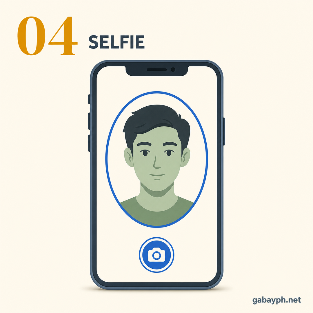 Step 4: Take a selfie for liveness verification