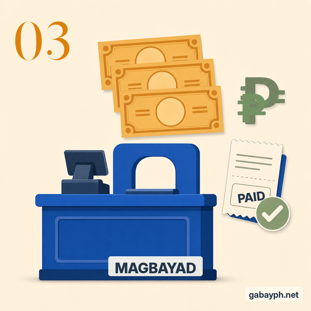 Step 3: Magbayad ng sanitary permit fees