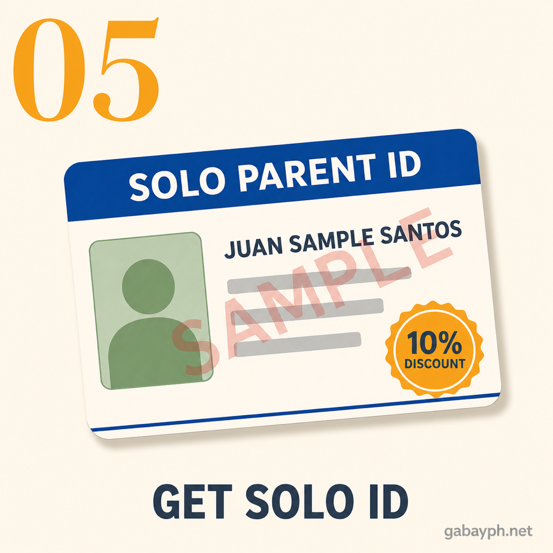 Step 5: Tanggapin ang Solo Parent ID