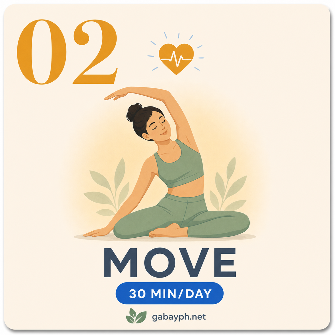 Fact 2: Move — 30 minutes of activity daily