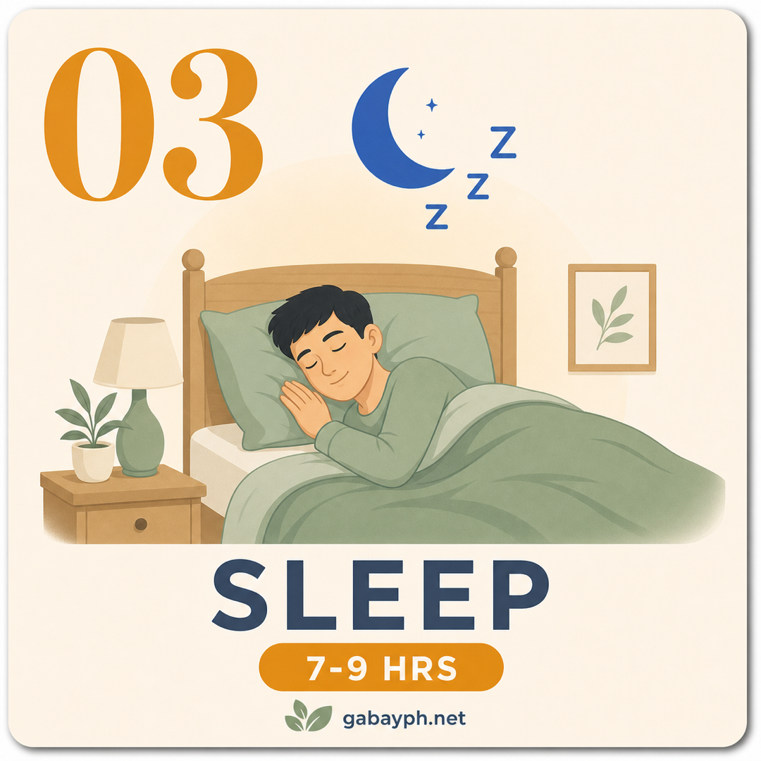Fact 3: Sleep 7-9 hours every night