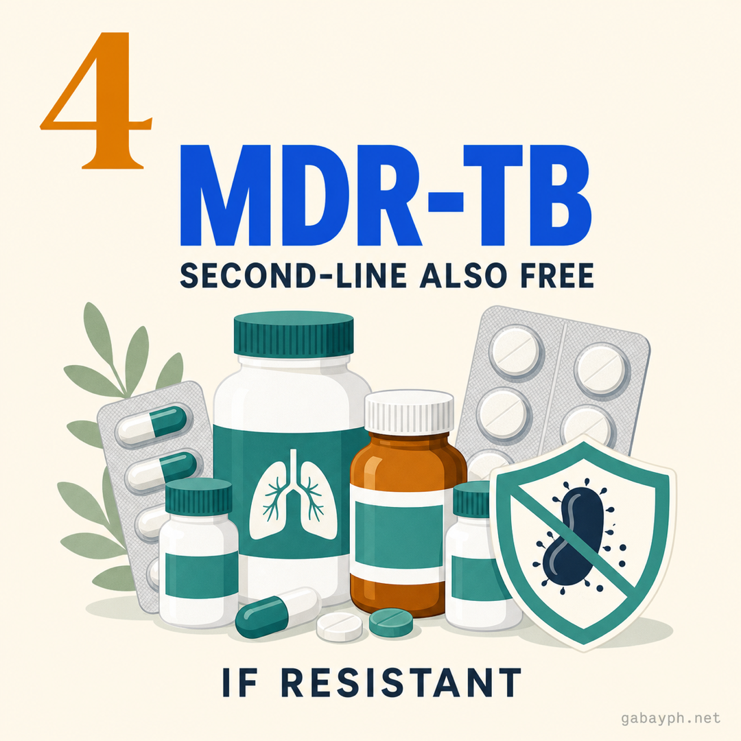 Fact 4: 6-month DOTS regimen — 2 months HRZE plus 4 months HR