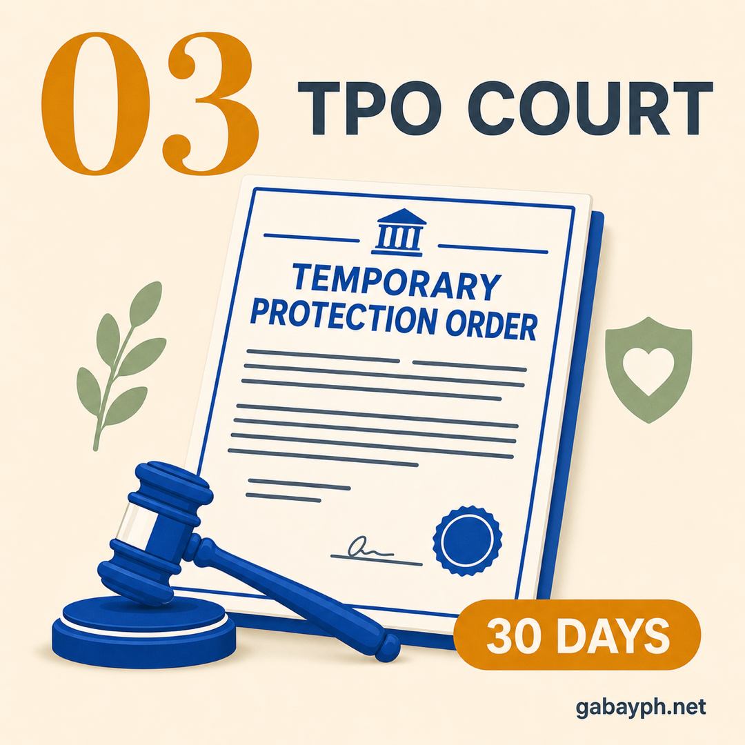 Fact 3: TPO from court — 30-day temporary protection