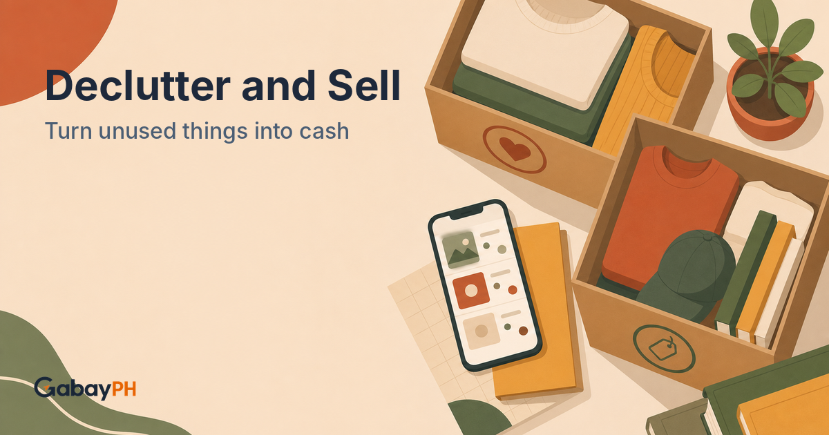 Mag Declutter Paano Mag-declutter at Magbenta ng Gamit (2026 Guide) — GabayPH