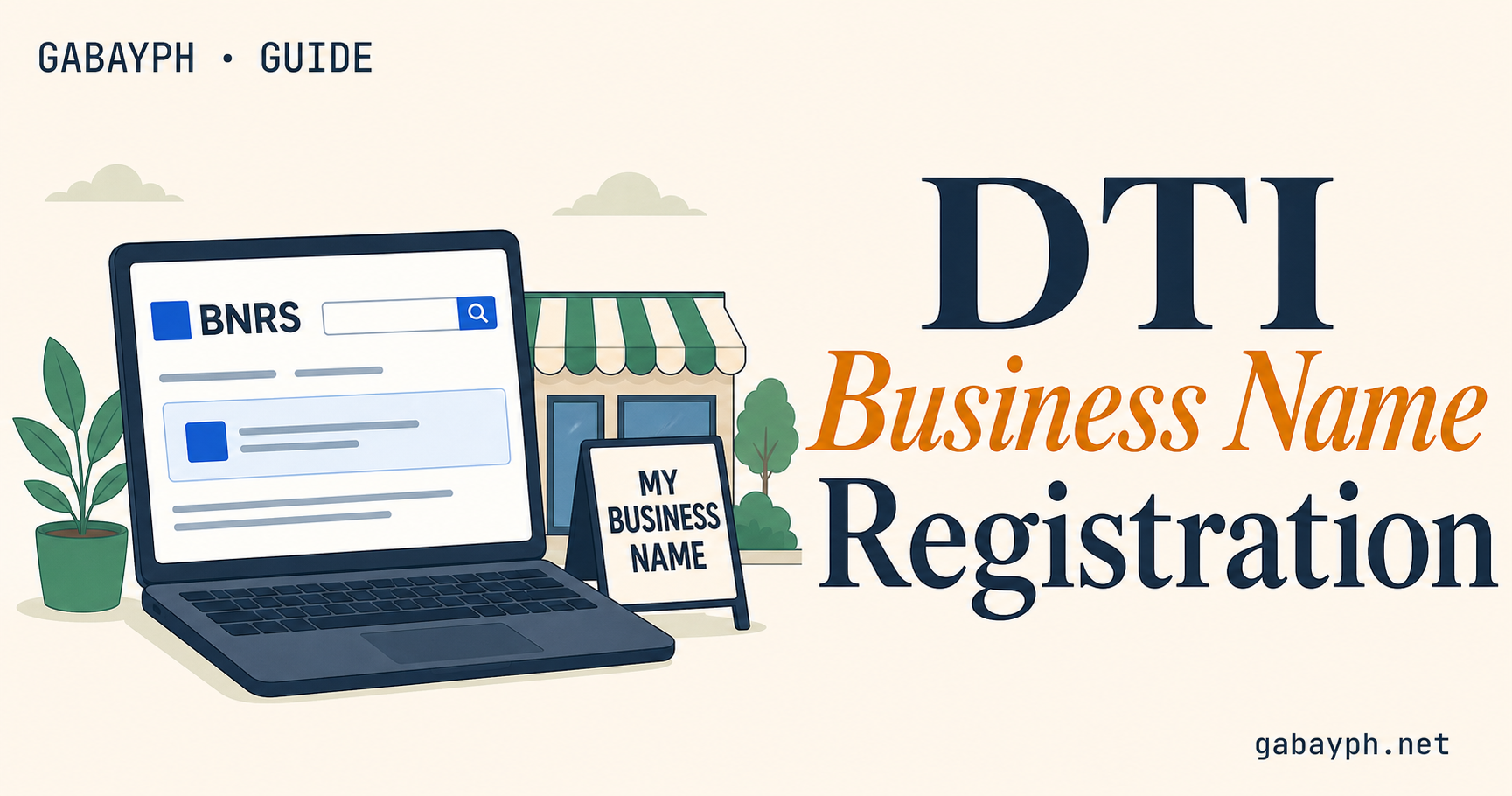 DTI business name registration — Sole proprietorship registration for Filipino entrepreneurs