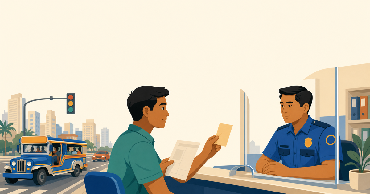 Contest an MMDA traffic violation — TAB hearing and NCAP