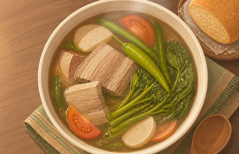 Cook Sinigang — Filipino sour soup recipe